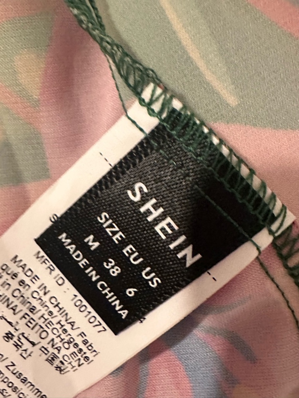SHEIN Tropical Cutout Maxi Dress - Picture 6 of 8